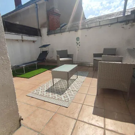 Le Saint-Roch, Centre-Ville, Terrasse Privee Issoudun Extérieur photo